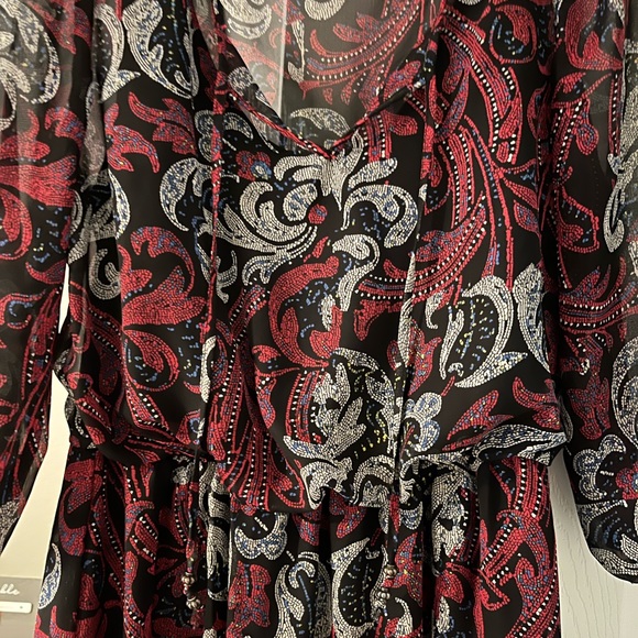 Bebop Juniors multi colored dress with lining underneath. Size large. - Picture 3 of 3